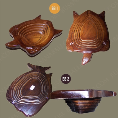 Asbak Kayu Ikan