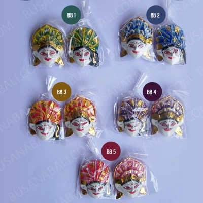 Tempelan Magnet Topeng